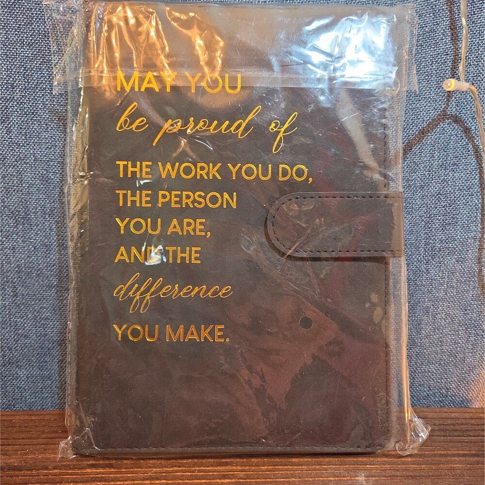 Inspirational Journal Black Gold Quote Hardcover Notebook - Picture 2 of 16